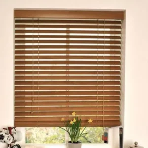 Premium Wooden Blinds for Warm and Natural Interior Elegance